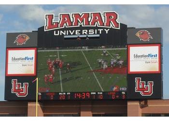 lamar university scoreboard